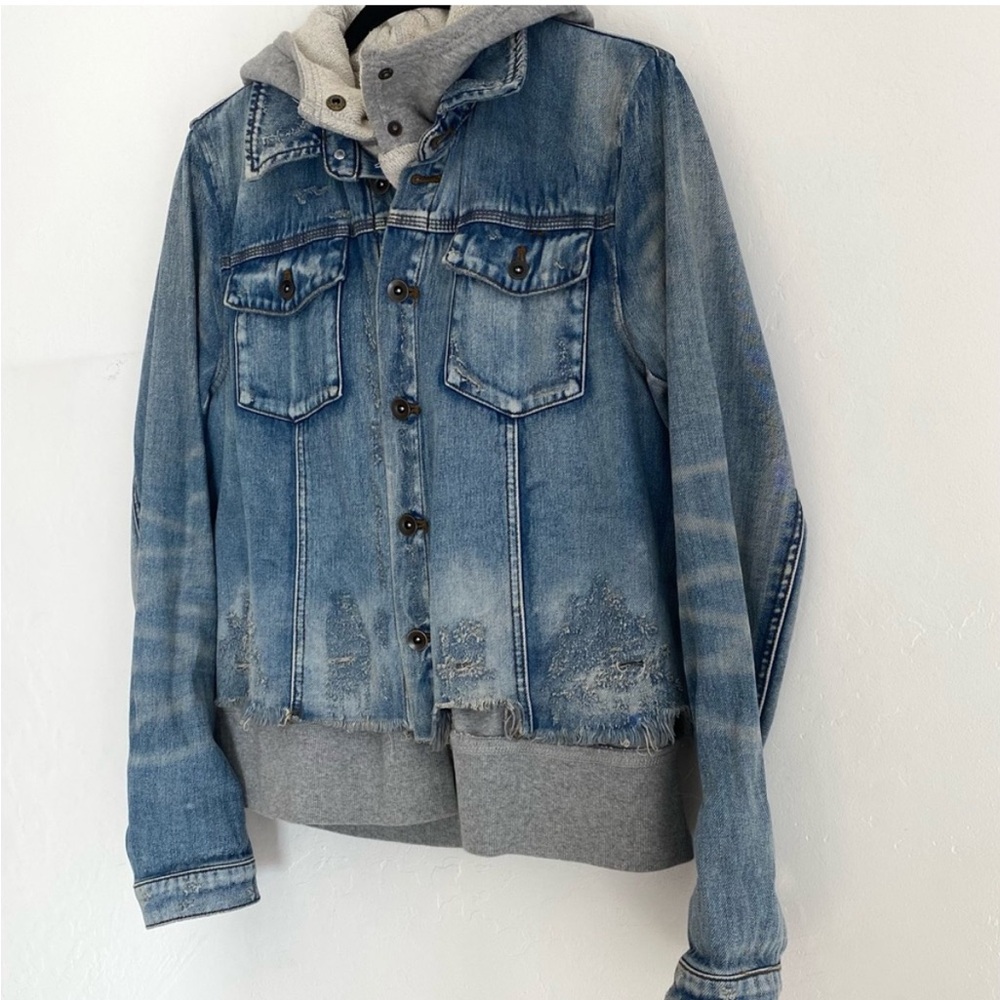 Free people jean jacket size sm